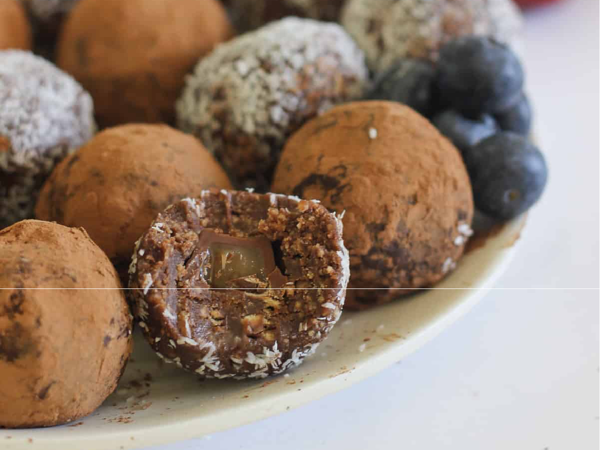 Trufas de Bolacha Torrada